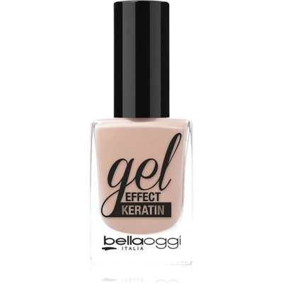 bellaoggi Gel Effect Keratin Nail Polish лак за нокти цвят Nude Look 10ml