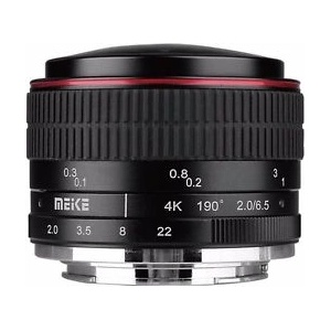 Meike Фишай обектив Meike MK 6.5mm f/2.0 за Fujifilm X Обективи