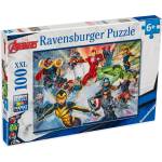 Ravensburger Пъзел Ravensburger от 100 XXL части - Отмъстителите (13261) - baby