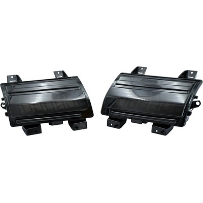 Sada LED blinkrov a obrysových svetiel, Dymové, Predné, Sahara, Rubicon, Jeep Wrangler JL, Jeep Gladiator JT