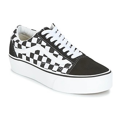 Vans nízke tenisky OLD SKOOL PLATFORM čierna