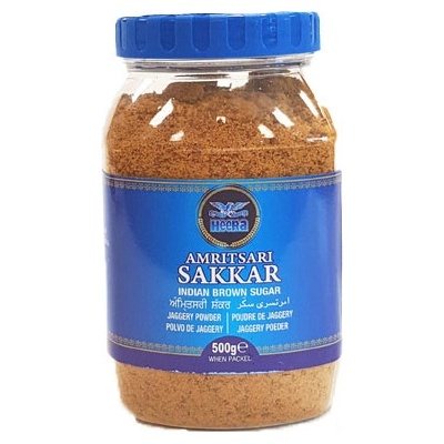 Amritsari Sakkar HEERA Hnědý Cukr 500g
