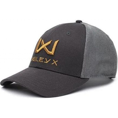 WileyX shadow grey/coyote logo