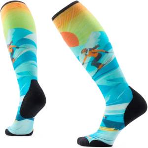Smartwool Дамски ски чорапи Smartwool Women's Ski Targeted Cushion Steep Days Ski socks - Serene Blue - размер 34-37 (EU) (207-2023-0111)