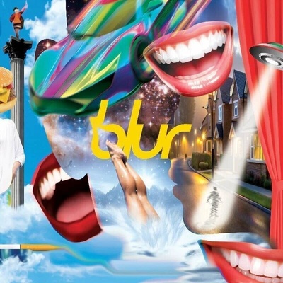 Blur - The Great Escape (Limited Edition) (Anniversary Edition) (Yellow Blue Coloured) (140 g) LP