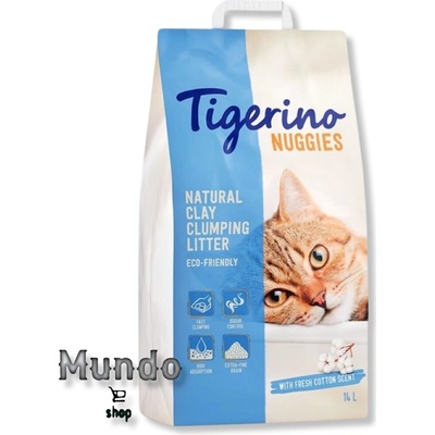 Tigerino Nuggies so sviežou vôňou 2 x 14 l