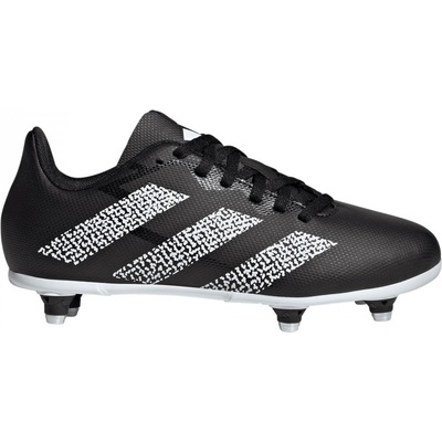 adidas Junior Soft Ground Blk/Wht/Slvr