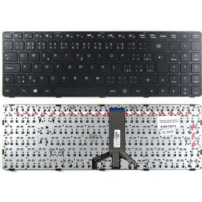 česká klávesnice Lenovo IdeaPad 100-15IBD B50-50 černá CZ/SK – Zboží Živě