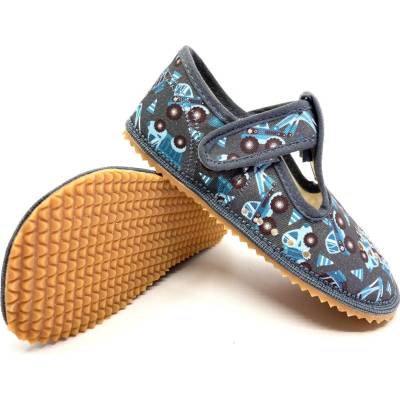 Beda Barefoot papuče Trucks perforované BF 060010/W/PF