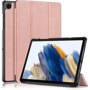 Gigapack Samsung Tab A11 Plus LTE / Tab A11 Plus WIFI GIGAPACK Tok стоящ, с кожен ефект, активен FLIP, държач за настолен компютър, ЗЛАТЕН GP-150668 (GP-150668)