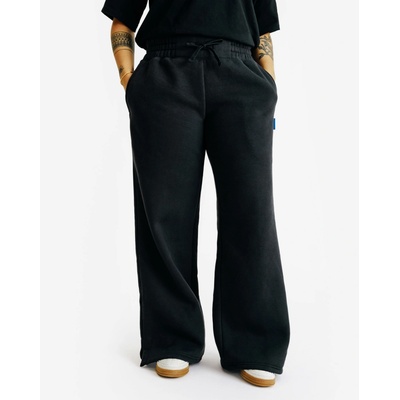 DECATHLON Dámske tepláky Elementals s rovným strihom čierne XS W26 L30