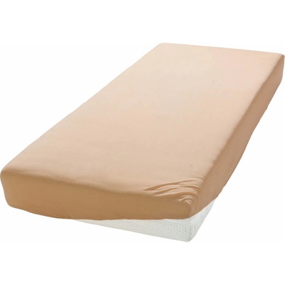 Carbotex prestieradlo plachta Jersey Béžová MMT31 160x200