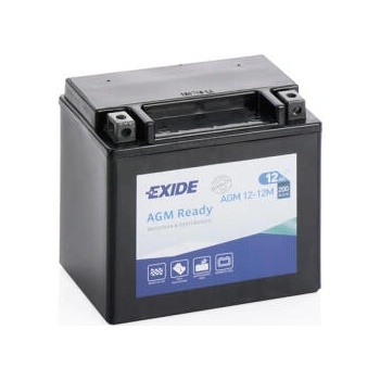 Image 1 of Exide AGM 12Ah 200A left+ AGM12-12M