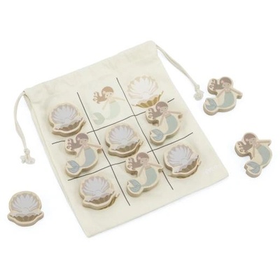 Tryco Baby Tic Tac Toe Русалка Дървена настолна игра (5420067920427)