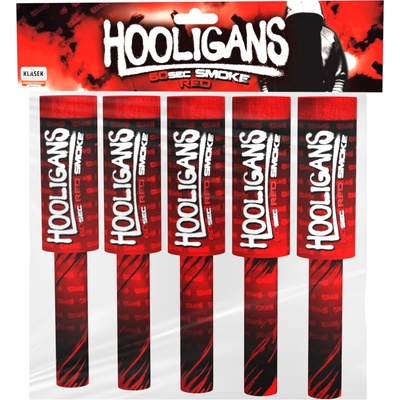 Hooligans dýmová pochodeň červená
