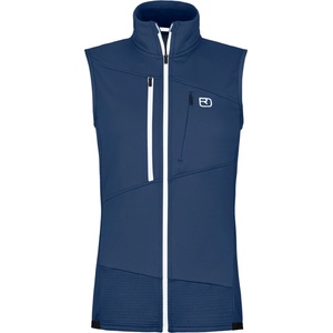 Ortovox Дамски вълнен елек Ortovox Women's Fleece Grid Vest Fleece vest - Blue Nunatak (132-1171-0613)