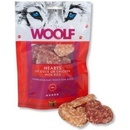 Woolf Duck & Chicken Hearts 100 g