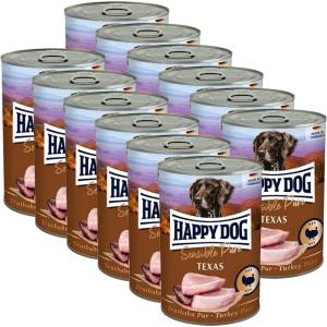 Happy Dog Sensible Pure Texas 12 x 400 г / пуйка