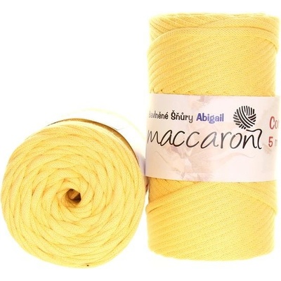 Příze Abigail 5mm světle žlutá 406-01