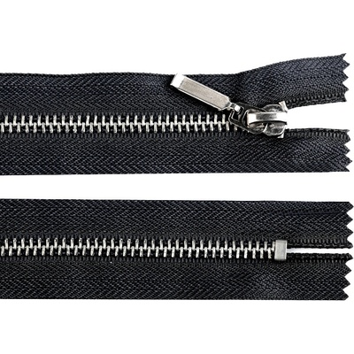 Stoklasa Kovový zip No 5 délka 16 cm (jeansový) Balení: 1 ks, Varianta: 322 černá 322 černá