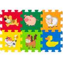 Plastica Penové puzzle so zvieratkami 6 ks