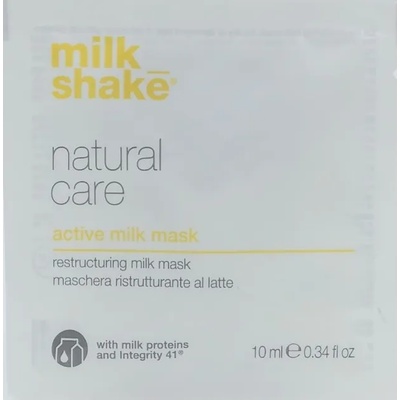 Млечен шейк Natural Care Active Milk Крем-маска за лечение на коса за защита на цвета 10 ml