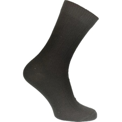 Dámske luxusné čierne vlnené ponožky GOAT