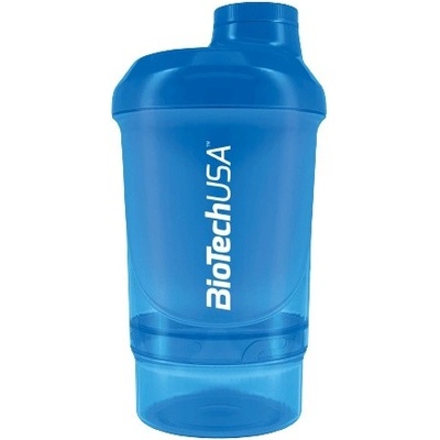 Biotech USA BioTechUSA šejkr Wave+ Nano 300ml +150ml - modrá