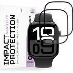Techsuit Протектор за Apple Watch 10 / 11 46mm - Nano Flex (2 pack) - Techsuit - Черен