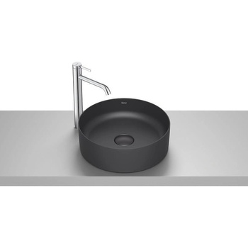 Image 1 of Roca Умивалник за монтаж върху плот, Terra, matt black (A32787N080)