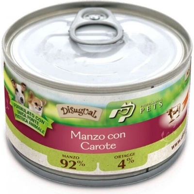 Disigual Консерва куче professional pets 92% говеждо месо и 4% морков за пораснали кучета от всички породи - говеждо и моркови, ПАСТЕТ