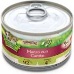 Disigual Консерва куче professional pets 92% говеждо месо и 4% морков за пораснали кучета от всички породи - говеждо и моркови, ПАСТЕТ