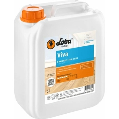 Loba Viva vrchní lak 5 l polomat