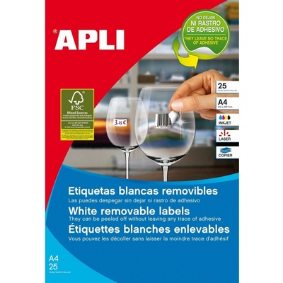 Apli Etiketa, 35,6x16,9 mm, 2000 ks, ,balení 25 ks 15512