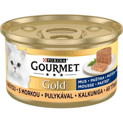 Gourmet Gold cat paštika s krůtou 85 g