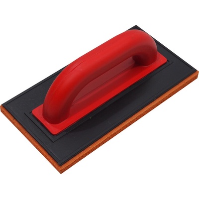 TOPTRADE hladítko ABS, huba jemná, 280 x 140 x 12 mm