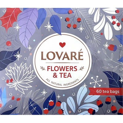 Lovaré Kolekce čajů Portfolio Flowers & Tea 60 sáčků