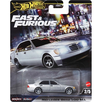 Mattel Hot Wheels Premium Fast and Furious Mercedes-Benz 500 SEL