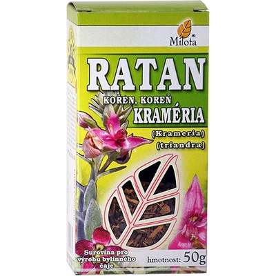 MILOTA Ratan Kramerie trojmužná koreň 50 g