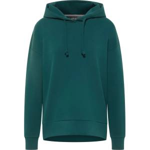 ELBSAND Дамско яке за тренировка ELBSAND Women's Marla Hoodie - Dark Ivy (103-3183-0313)