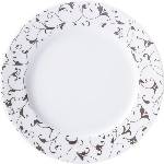 Ćmielów Design Studio Чиния за десерт Cosmopolitan Mix & Match orient 19 см черна (0060990X2G141)