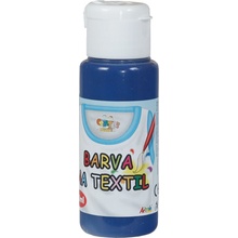 Creatoys Barva na textil 60 ml pruská modř