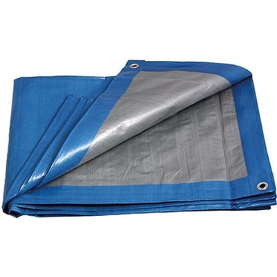 Levior 613043931 PE plachta krycí PROFI 5 x 6 m 140g/1m2 modro-stříbrná