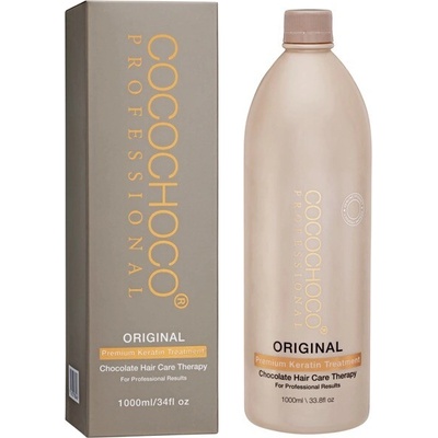 COCOCHOCO Brazílsky keratín ORIGINAL Hrubé suché vlasy 1000 ml