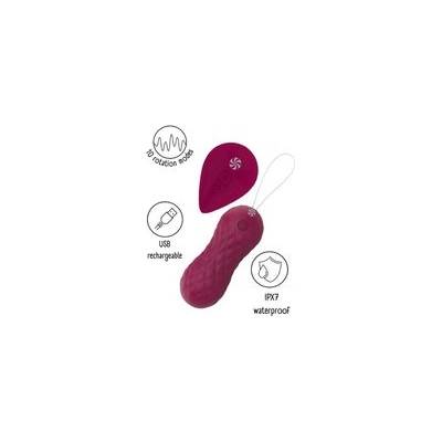 Lola Games Вагинални вибриращи топчета с дистанционно управление Take it Easy Dea Wine Red (P26786)