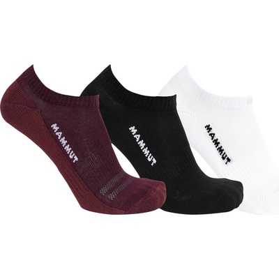 Mammut Everyday Low Socks 3 Pack Biela