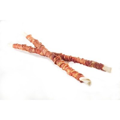 Hanny Food 100% 2 bůvolí MAXI tyčinky s kachním masem 230 g 45 cm