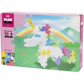 Plus-Plus BIG Pastel Jednorožec 50 ks