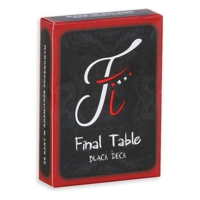 Bicycle Hracie karty Final Table Black Deck