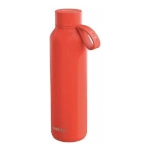 QUOKKA Solid With Strap - Insulated Stainless Steel Bottle 630 ml with Strap (Orange)